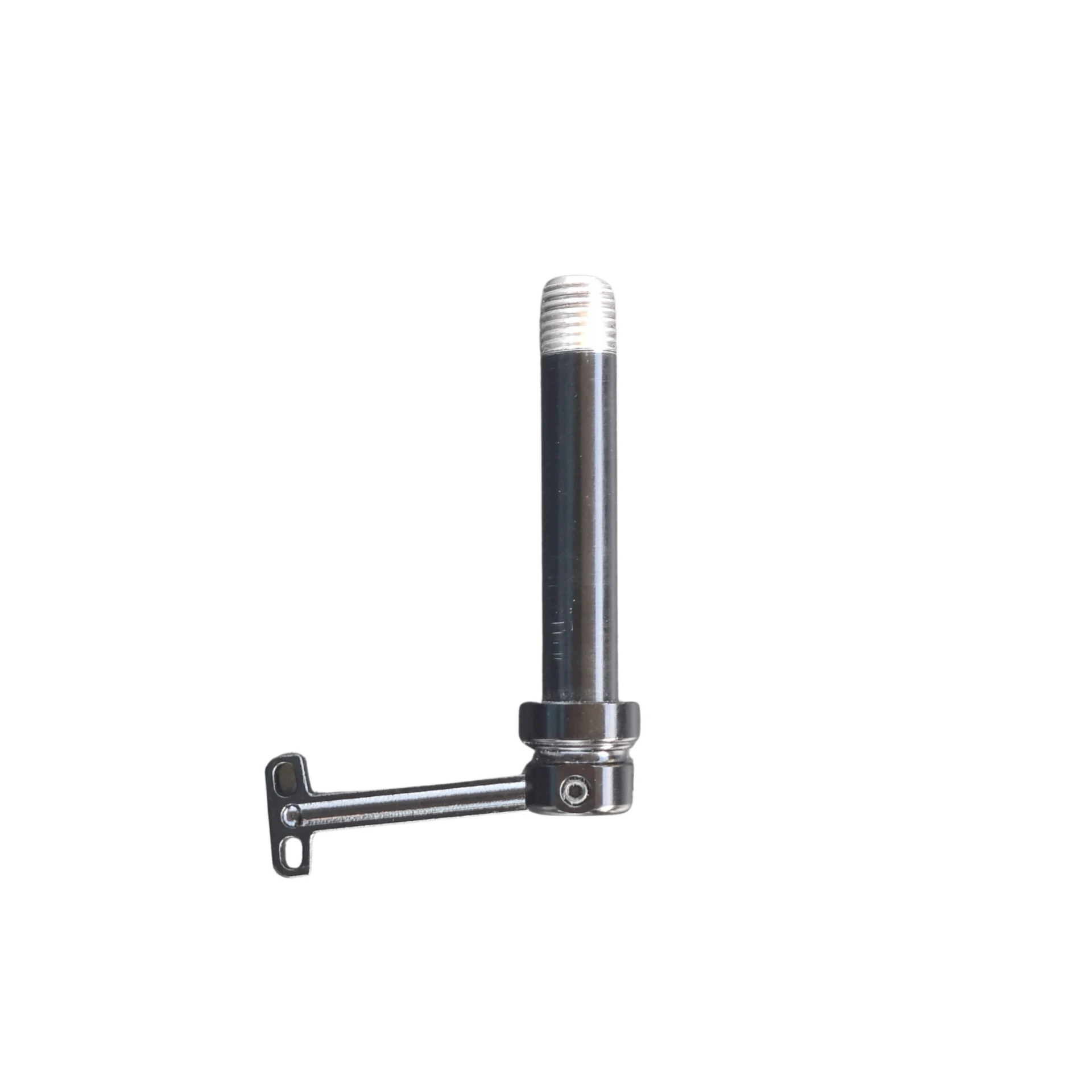 Thru axle with integrated retractable lever, 12 × 65 mm 